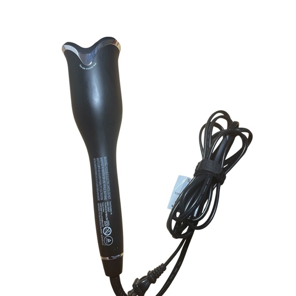 CHI Spin N Curl Ceramic 1" Rotating Curler Matte Black in Working Condition - Picture 2 of 3
